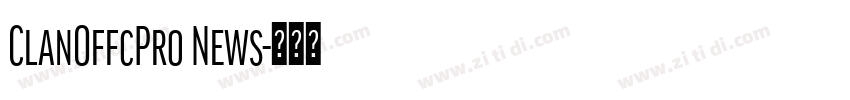 ClanOffcPro News字体转换